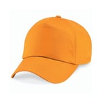 Beechfield Original 5 Panel Cap - keps - Orange - One Size