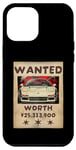 Coque pour iPhone 14 Plus JDM Tokyo NSX Poster style voiture japonaise Wanted
