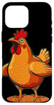 iPhone 16 Pro Max Chicken and Rooster Breast Costume Case