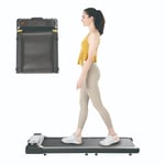 Treadmills Foldable Walking Pad Home 180° Folding Under Desk Bluetooth Speaker