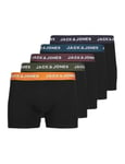 Jack & Jones Oliver Solid Trunk Boxershorts Men (plussize) (5-pack) - 3XL