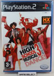 High School Musical 3 Senior Year Danse sony PS2 Pal Italien Neuf Scellé