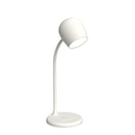 Ellie LED-lampa/Högtalare/Qi Vit