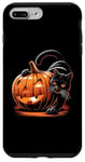 iPhone 7 Plus/8 Plus Black Cat Halloween Costume Pumpkin For Women Case