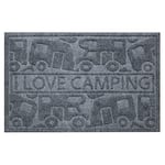 By Just4camper By Just4camper-Interior Mat for Motorhome Model-I Love Camping, One Size