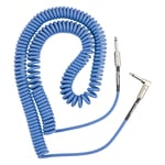 Fender Contour 30' Coiled Cable Lake Placid Blue