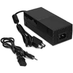 Xbox One nätaggregat, [Uppgraderad version] Xbox AC-adapter ersättningsladdare Ström för Microsoft Xbox One, spänning 100-240V)_GOD