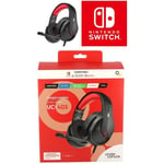 Casque Gamer Pro Nintendo Switch Pro-SH3 Rouge - Under Control