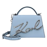 Karl Lagerfeld Signature 2.0 Sac à main Cuir 21.5 cm kentucky blue (TAS022826)