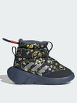 adidas Disney Mickey and Friends Monofit Boot Shoes Kids, Grey, Size 9.5 Younger