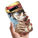 Samsung Galaxy S10 - Skal/Mobilskal Anime One Piece