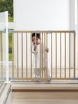 BabyDan Beechwood Flexifit Baby Safety Gate, FSC-Certified Wood