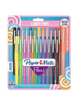 Paper Mate Flair Felt Tip Pens | Medium spids (0,7 mm) | Forskellige candy-POP-farver | 24 styk