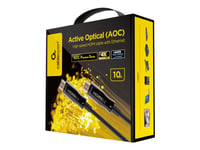 Cablexpert - Hdmi-Kabel Med Ethernet - Hdmi Hann Til Hdmi Hann - 10 M - Active Optical Cable (Aoc), 4K60hz Uhd-Støtte, Støtter 21:9 Kinosideforhold