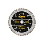 DEWALT ACCESSOIRES Disque diamant segmenté Ø350x25,4mm ELITE DT20464-QZ pour tout usage