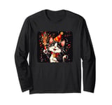 Ring in the New Year Costume with a Cool Cat Vibe Long Sleeve T-Shirt