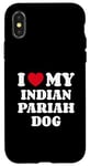 iPhone X/XS I Love My Indian Pariah Dog Case