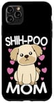 Coque pour iPhone 11 Pro Max Shih-Poo Maman Fête des Mères Grand-mère Chien Maman