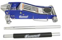 Summit Racing SUM-917072 DOMKRAFT ALUMINIUM blå 2 ton 9,6cm min lyft, 49cm max lyft