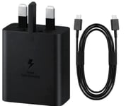 Genuine Samsung Galaxy Z Fold 6 / Z Flip 6 Super Fast Charger 45W Plug Cable