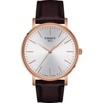 Tissot Everytime Mens Brown Watch T1434103601100 material_Leather - One Size