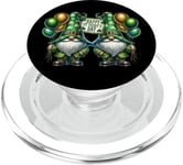 Happy St Patricks Day Gnome For Women And Men St Paddys Day PopSockets PopGrip for MagSafe