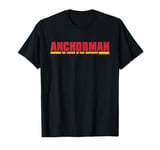 Anchorman The Legend Of Ron Burgundy Colour Logo T-Shirt