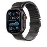 Apple Apple Watch Ultra 49mm 2nd Gen Milanesisk loop M, Black Titanium