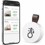 Linghhang - Adapté pour iOS Android Thermomètre Hygromètre Intérieur Bluetooth, Mini Thermomètre D'intérieur, Capteur de Moniteur de Température,