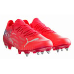 Puma Ultra 1.3 MxSG Red Mens Football Boots - Size UK 8