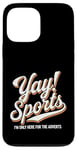 Coque pour iPhone 13 Pro Max Big Game Super Publicités Football Ironic Sports Publicités