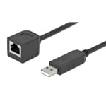 Delock USB-A 2.0 han til RS-232 RJ45 hun - 2 m