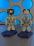 2 x Doctor Who Cyber Leader Black Brain Character Building Micro 1” Mini Figures