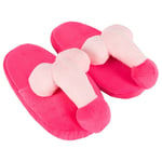 Sexy SLIPPERS PENIS Plush FLESH Fun Party Hen Stag Birthday Novelty Gift