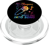 Pourquoi oui, je fais souvent éclater dans le plaisir de la chorale de la chanson PopSockets PopGrip pour MagSafe