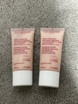 Clarins Soothing Gentle Foaming Cleanser 2x30ml Very Dry /Sensitive Skin SEALED