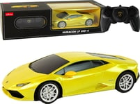 Auto R/C Lamborghini Huracan 1:24 Rastar Żółty Rastar