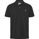 U.S. Polo Assn. Sigurd Polo T-skjorte Herre - Svart - str. M