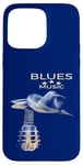 Coque pour iPhone 15 Pro Max Guitare acoustique Blues Musique