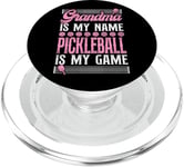 Pickleball Grandma Grandma Is My Name Pickleball Is My Game PopSockets PopGrip for MagSafe