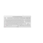 CHERRY STREAM KEYBOARD TKL CLAVIER USB QWERTZ ALLEMAND BLANC (JK-8600D