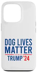 iPhone 13 Pro Dog Lives Matter Trump 2024 US Election Political Dogs Case