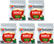 Tassimo Kenco Americano Decaf Coffee Pods (Pack of 5, Total 80 Coffee...