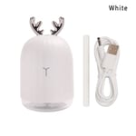 220ml Air Humidifier Essential Oil Diffuser Car Purifier White