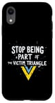 iPhone XR Stop being part of the victim triangle Positive Motivation Case