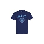 Manchester City Crest T-Shirt (Medium)