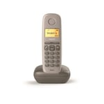 TÉLÉPHONIE, Téléphones, Téléphone Sans Fil, Gigaset Téléphone Dect A180 Marron Mm