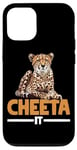 Coque pour iPhone 13 Cheeta It Graphique Fast Cheetah Wildlife Runner -