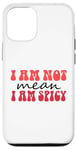 Coque pour iPhone 12/12 Pro Funny Sarcastic Women Not Mean I'm Spicy