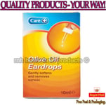 CARE OLIVE OIL EAR DROPS 10ml FOR THE LOOSENING & REMOVAL OF WAX